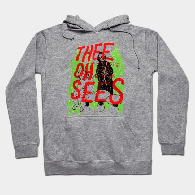 Oh Sees Hoodie by Don Kodon